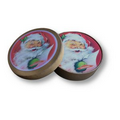 Custom Label on Gift Box Set with 4 Custom Printed Round Coasters
